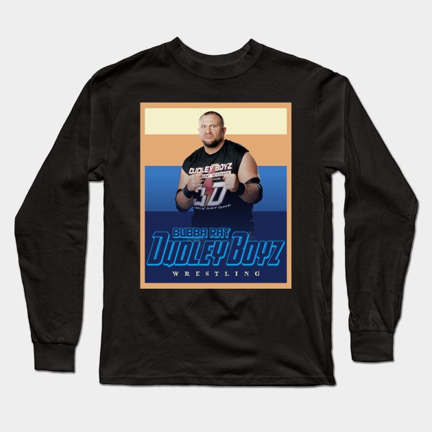 dudley boyz Long Sleeve T-Shirt by TamaJonson